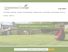 Tablet Screenshot of greenwoodgrange.co.uk